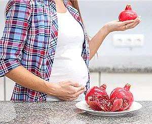benefits of pomegranate during pregnancy