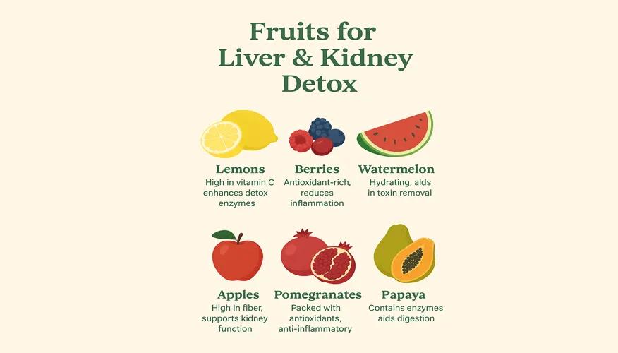 Fruits for Liver and Kidney Detox