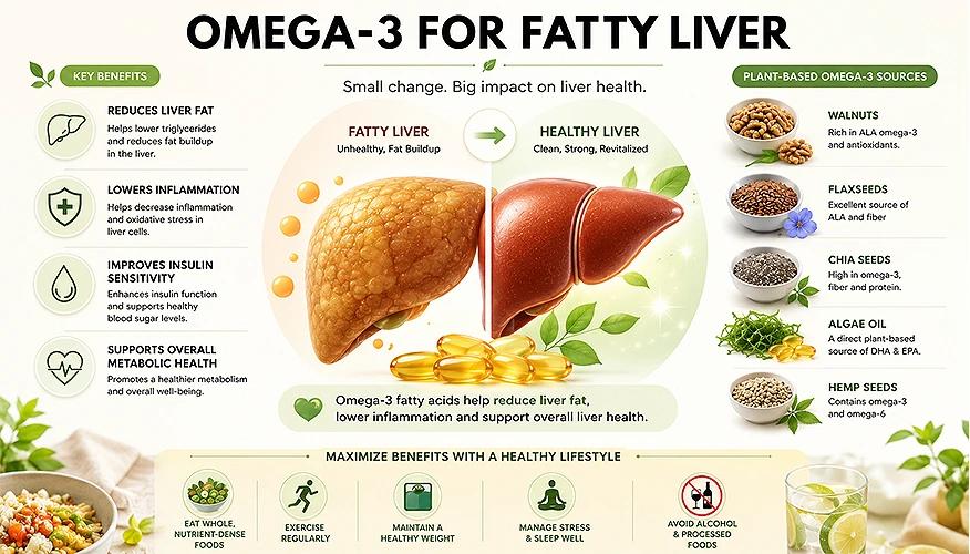 omega-3 for fatty liver