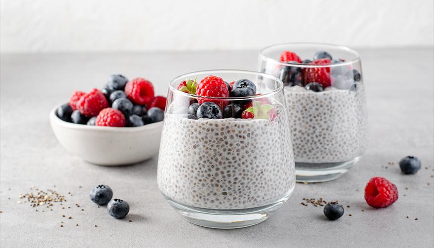 Berry Chia Pudding