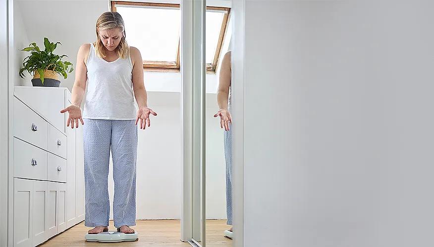 Common causes of weight gain during menopause