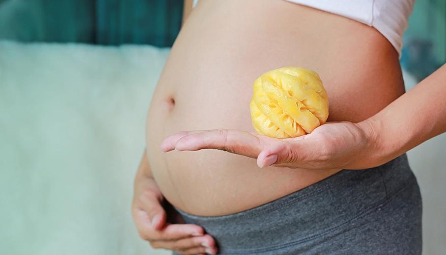 Myth: Pineapple not good for pregnant women?