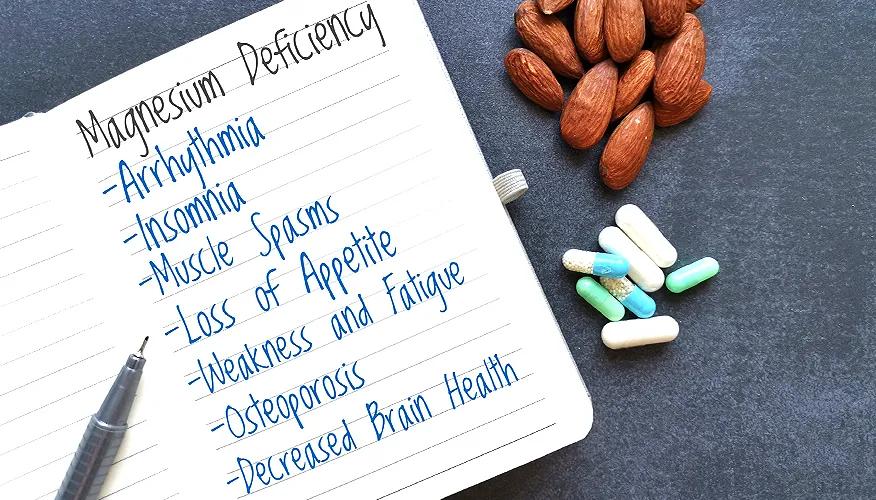 Signs of a magnesium deficiency