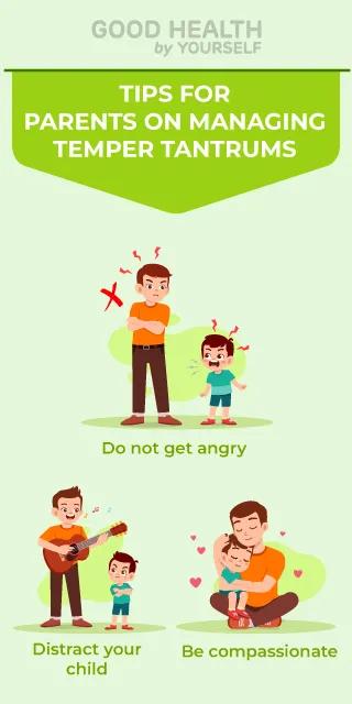 Tips for parents on managing temper tantrums