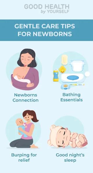 Gentle care tips for newborns