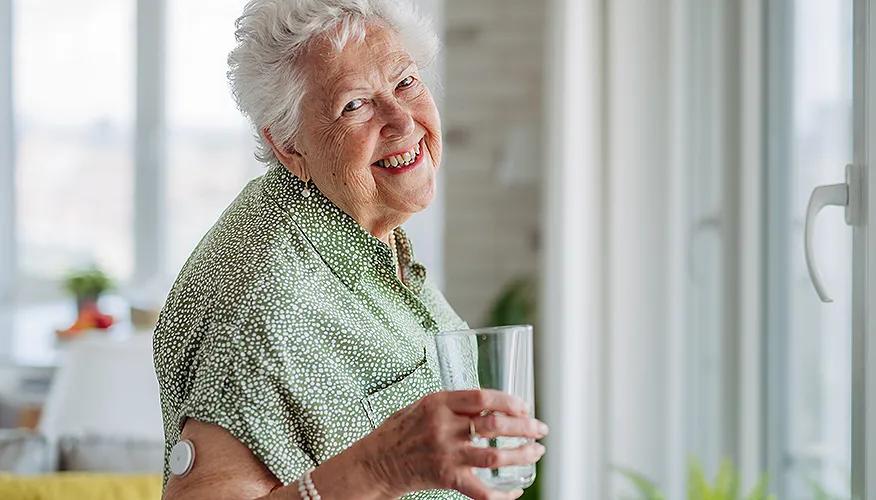 Treatment for dehydration in elderly