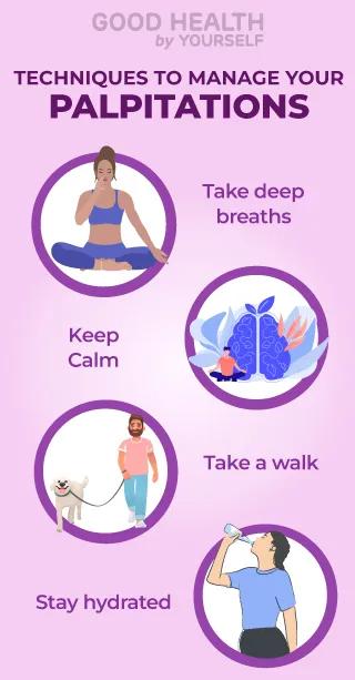 Techniques to manage your palpitations
