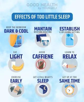  how to get a good night's sleep