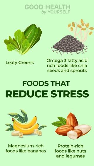 Foods that reduce stress relief