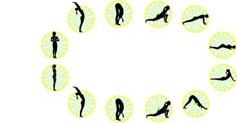  Stretch with Surya namaskar
