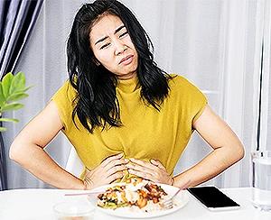 Excessive gas and bloating in women