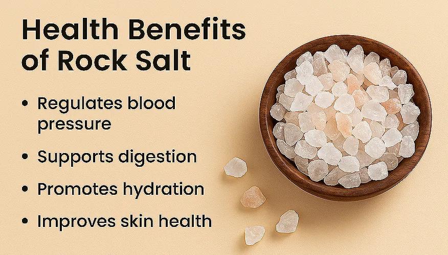 Health Benefits of Rock Salt