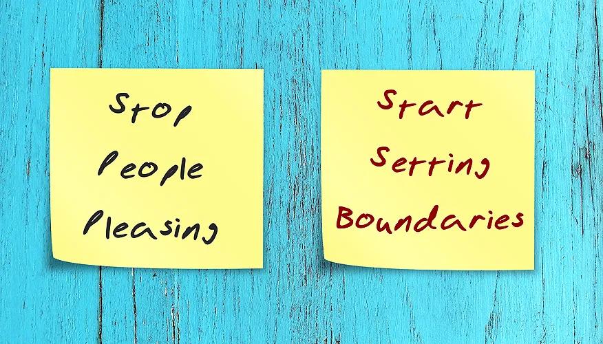 The process of setting healthy boundaries