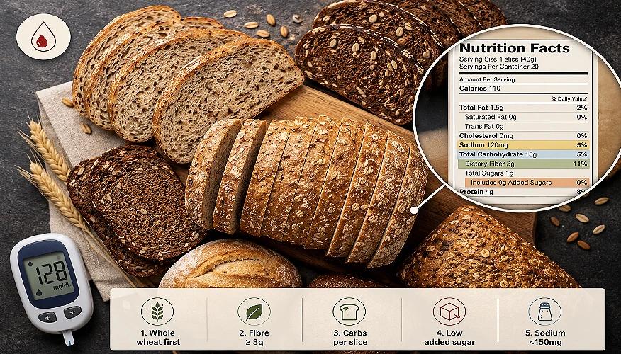 is wheat bread good for diabetics — types of whole wheat bread with nutrition facts
