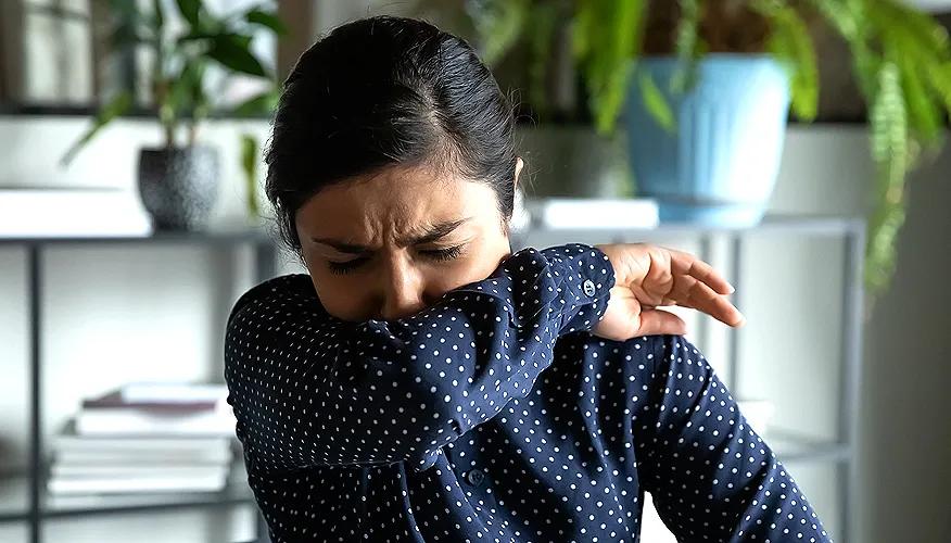 What is a dry cough?