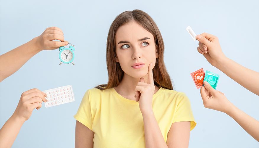Which birth control method has minimum side effects