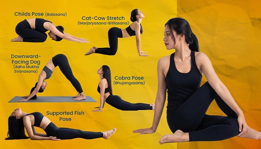 Yoga poses for back pain relief