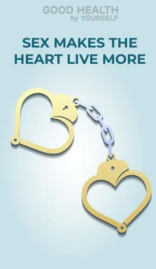 Sex makes the heart live more