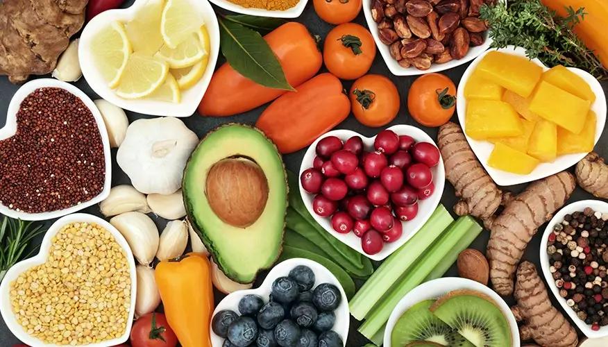 Food sources of vitamins for liver function