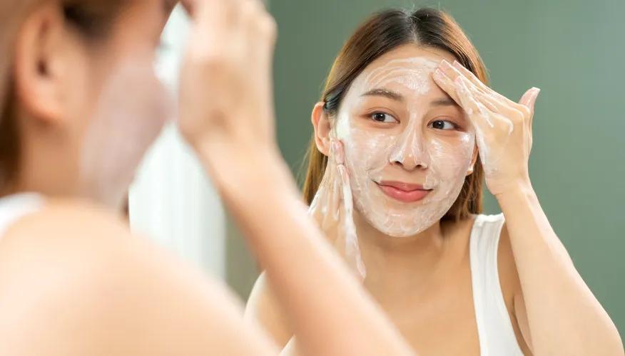 What is double cleansing?