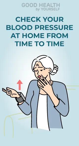 Check blood pressure at home