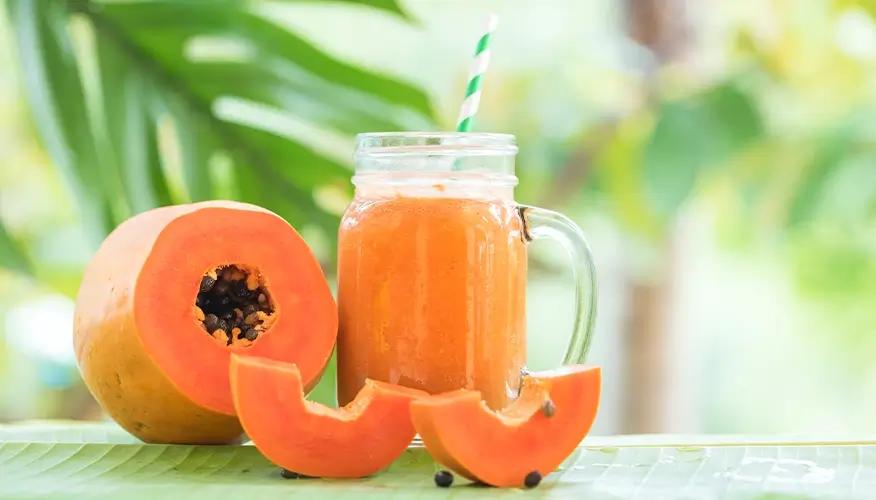Papaya smoothie