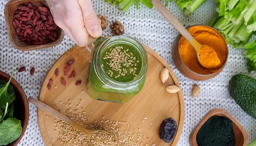 Kale and Turmeric juice