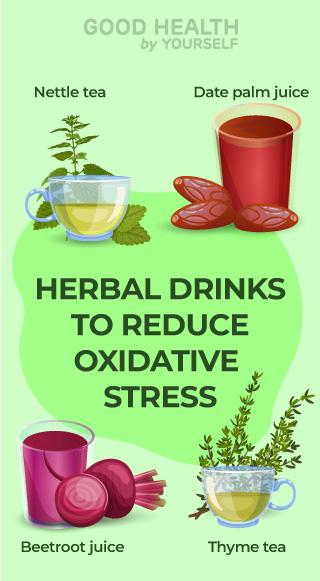 Drink These Seven Herbal Beverages To Relieve Oxidative Stress