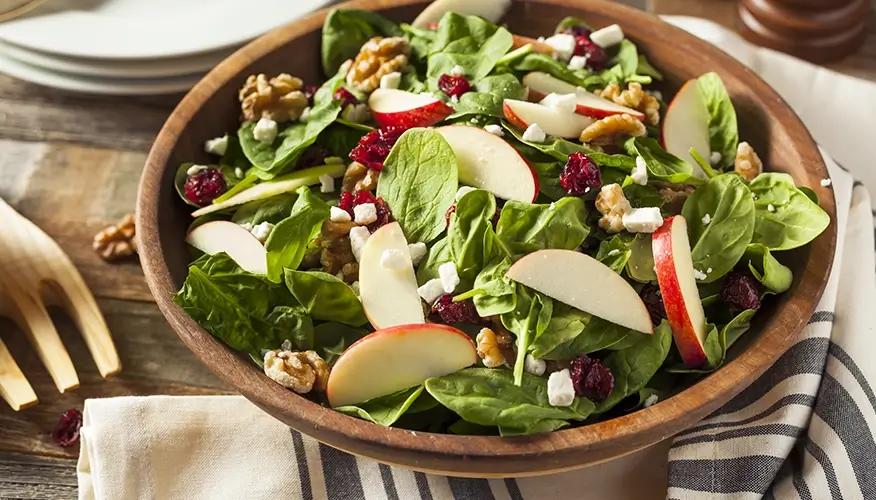 Spinach and Apple Salad