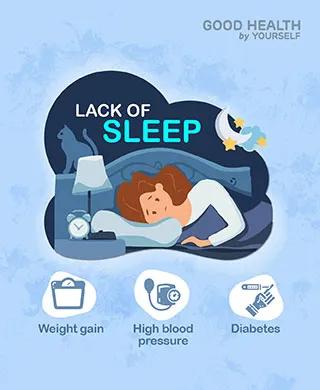 Lack of sleep