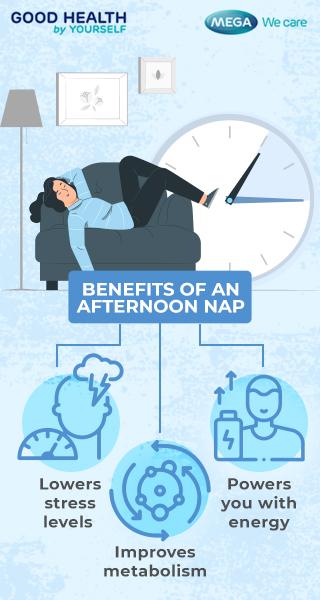 Benefits of an afternoon NAP