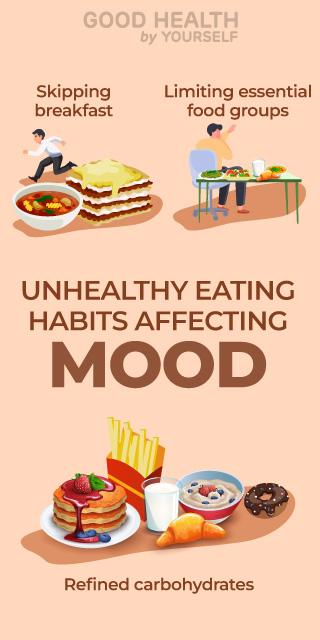 unhealthy eating habits affecting mood