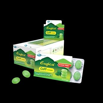 EUGICA COFF HERBAL LOZENGES SUGAR FREE